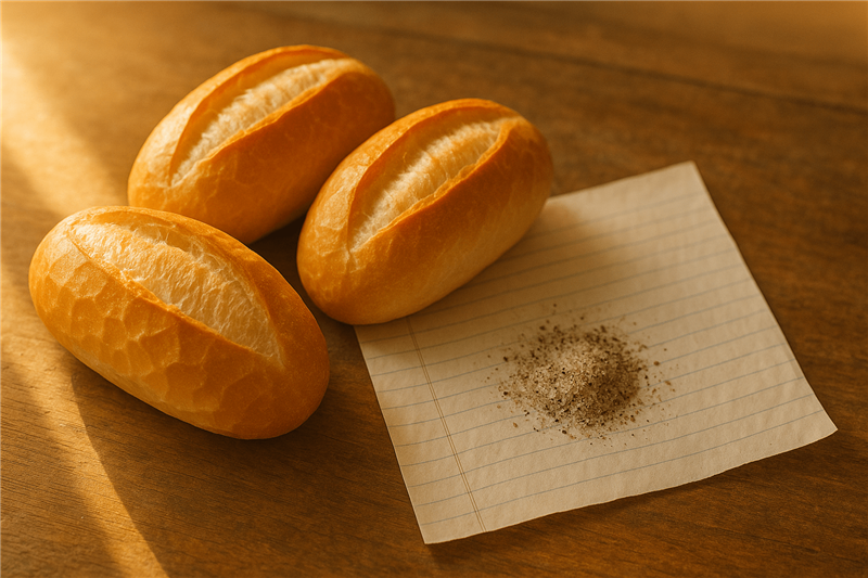 Bánh mì chấm muối tiêu (CB)