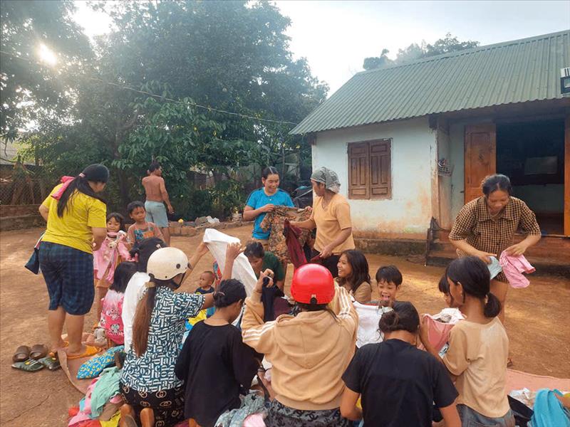 Chuyến bác ái tại xã Ia Drang – Hè 2025