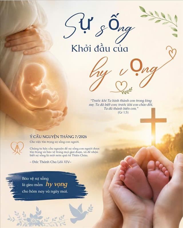 Sự sống – Khởi đầu của hy vọng