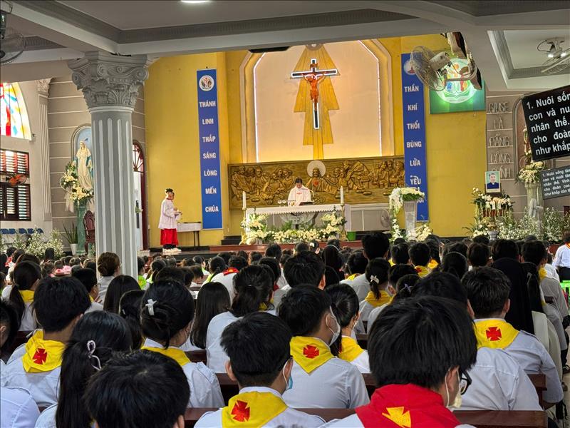 Thánh lễ Truyền Giáo tại Giáo xứ Thánh Linh (CB)