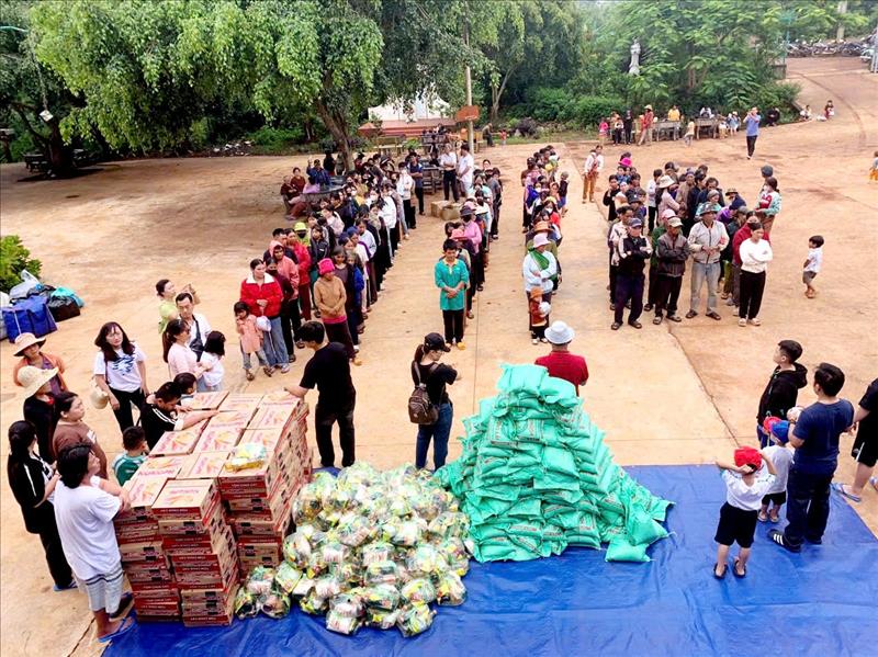 Chuyến đi thiện nguyện tại huyện Đăk Đoa – Gia Lai của Giáo xứ Long Đại