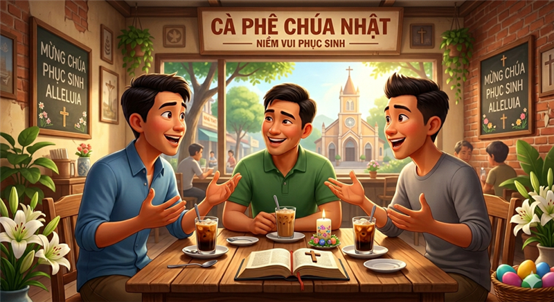 Cà phê Chúa Nhật: Niềm vui Phục Sinh