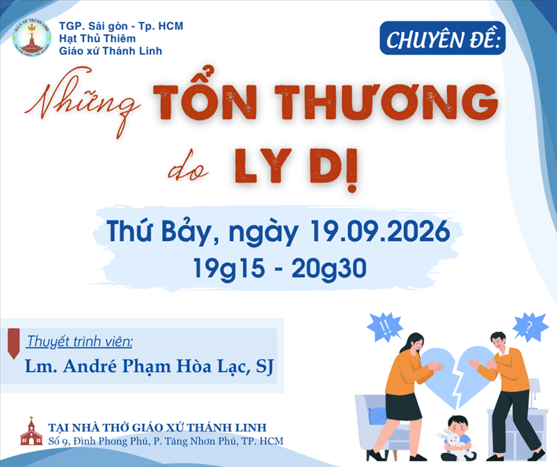 Giáo xứ Thánh Linh: Chia sẻ Chuyên đề Mục vụ Gia đình
