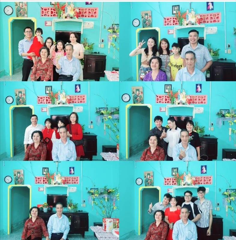 Ấm áp ngày Tết bên gia đình (CB)